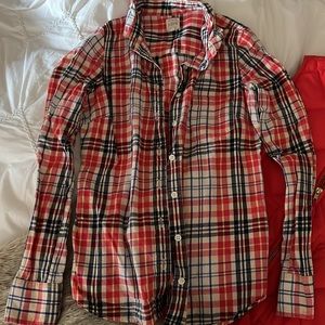 J.Crew plaid shirt (matching vest sold separately)
